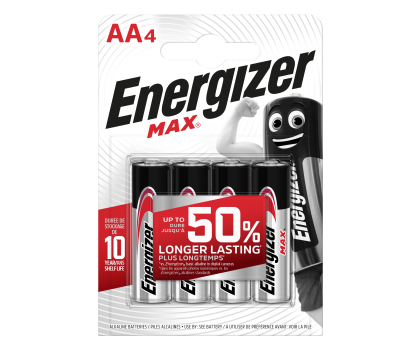 Bateria lub akumulatorek Energizer BATERIA ENERGIZER MAX AA E91 /4 szt. ^